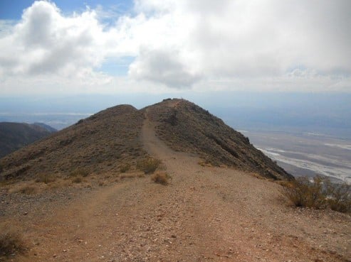 Trail at Dante's View Death Valley National Park