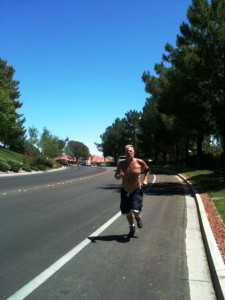 Run in The Lakes of Las Vegas