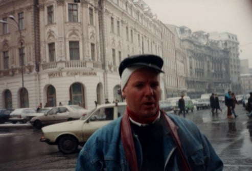 Nolan Dalla in Bucharest Romania, 1989 nolan-dalla-photo