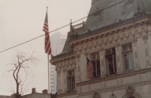 American Embassy in Bucharest Romania, December 1989 old-american-embassy-bucharest-romania