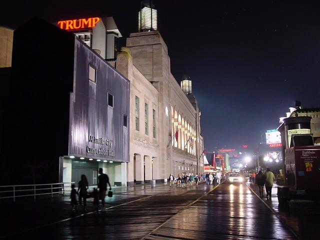 NIghtime on the Boardwalk Atlantic City at Night