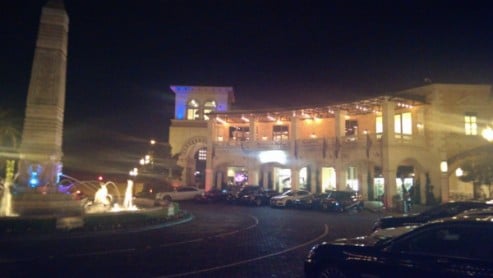 entrance to echo and rig