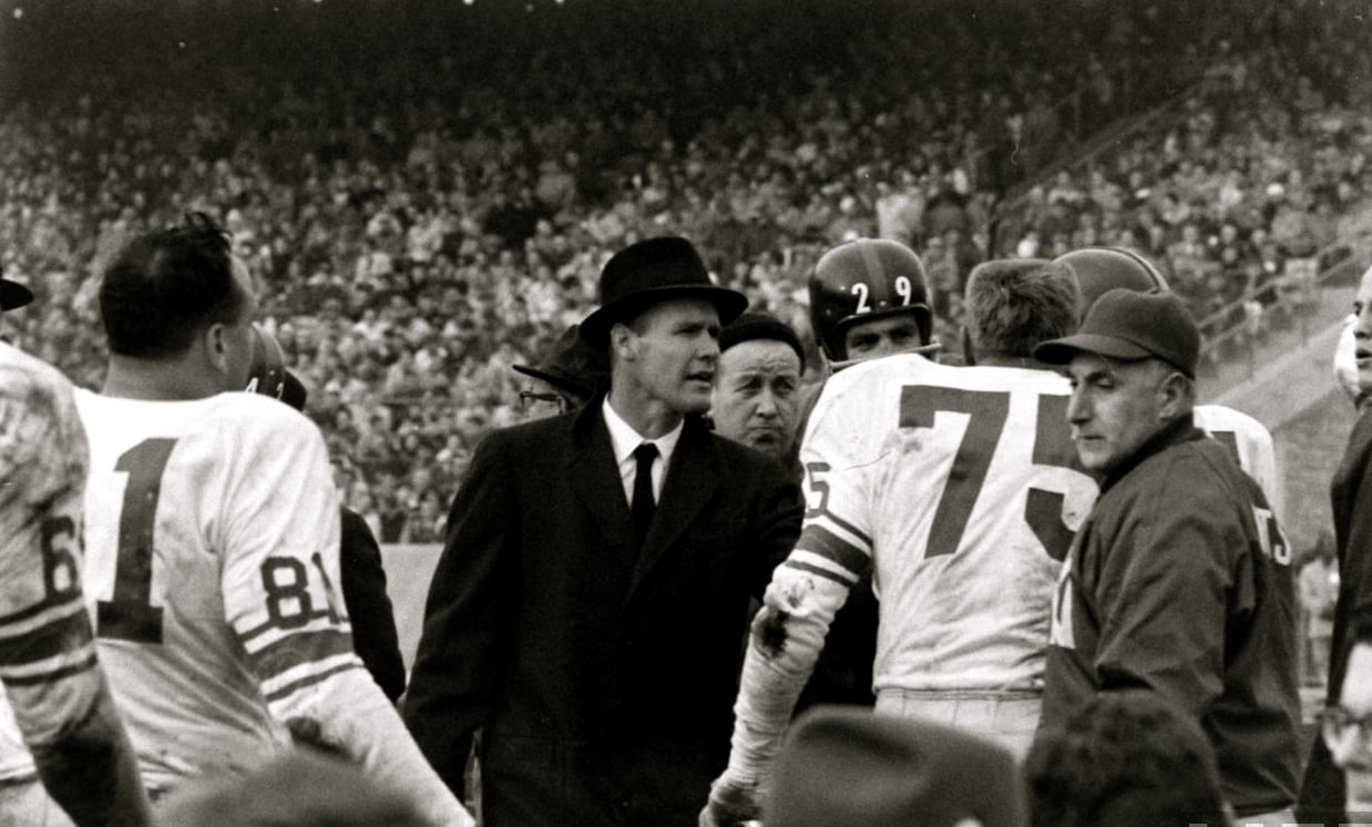 NY Giants coach Tom Landry